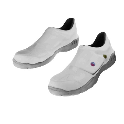 Calzado Antiestático ESD Con Casco de Poliamida A-9P Blanco