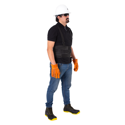 FAJA SACRO LUMBAR ELASTICO Y TELA