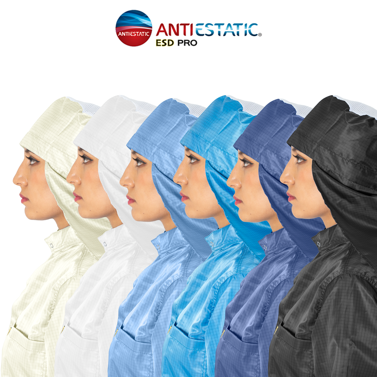 Cofia Antiestática ESD Larga