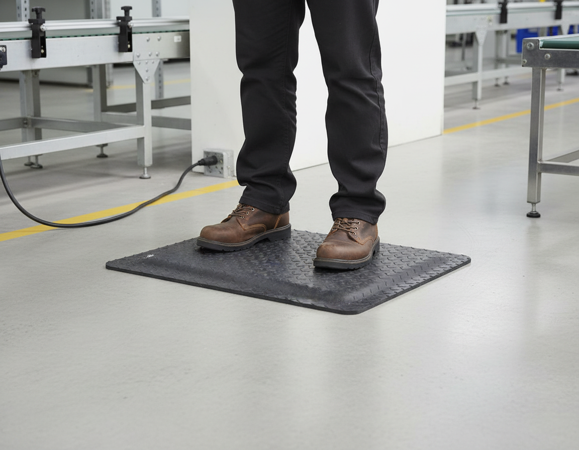 Tapete Conductivo Anti-Fatiga