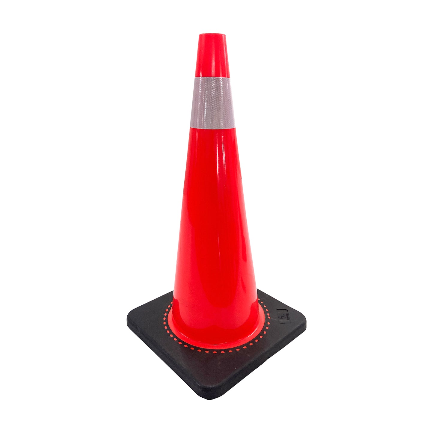 Cono de Señalización Naranja con Reflejante de 71 cm