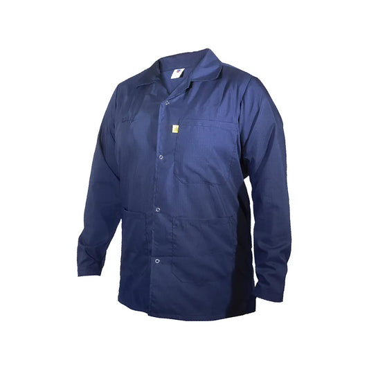 Bata Antiestática ESD Algodón Poliester