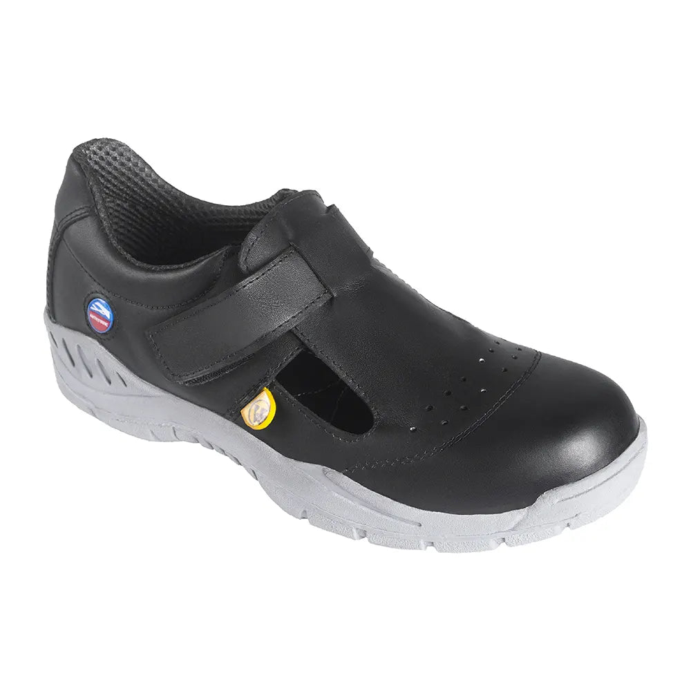 Calzado Antiestático ESD Tipo CROCCS MODELO A-7 Negro