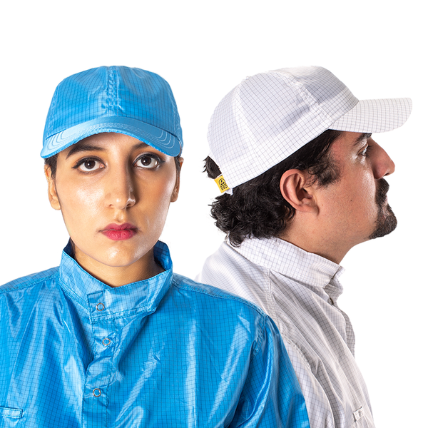 Gorra Antiestática ESD para Cuartos Limpios