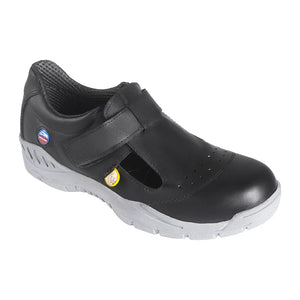 Calzado Antiestático ESD Tipo CROCCS  MODELO A-7 Negro