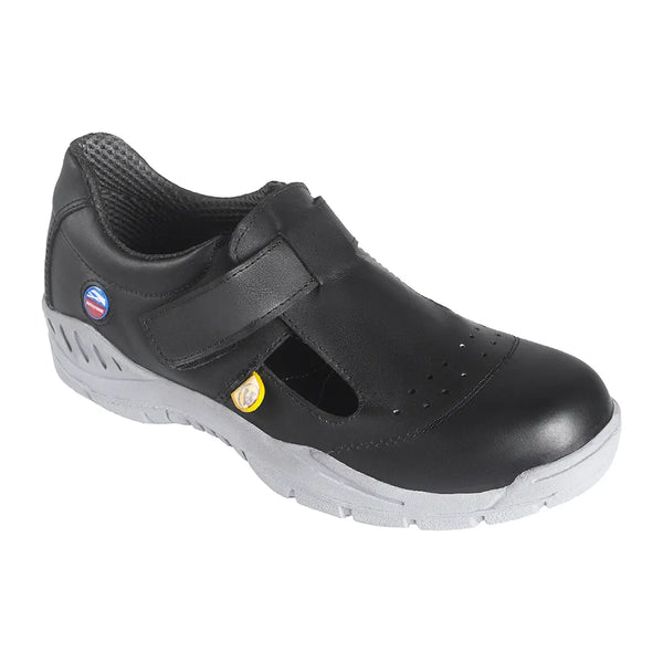 Calzado Antiestático ESD Tipo CROCCS  MODELO A-7 Negro